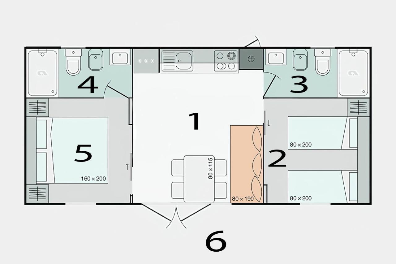 Campsite O'live Premium Mobile